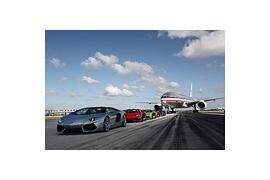 Lambos Aventador LP 700-4 Roadster im Hochgeschwindigkeitstest