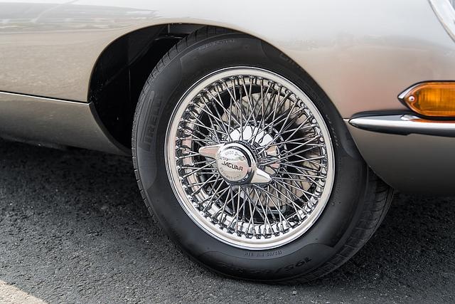 Jaguar E-Type Zero - historische Felgen