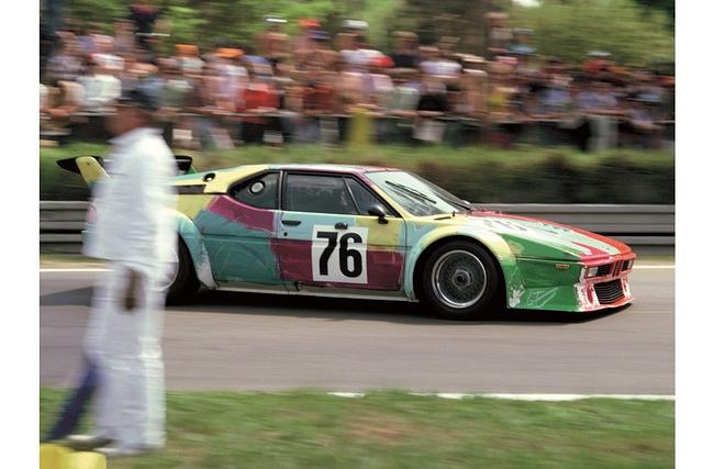 BMW M1 Art Car von Andy Warhol 1979 Gruppe4 Rennversion