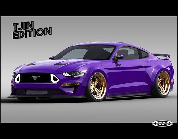 TJIN Edition hat einen Mustang mit Ecoboost-Motor getunt, dem ein Performance-Turbolader von BorgWarner zu mehr Leistung verhilft