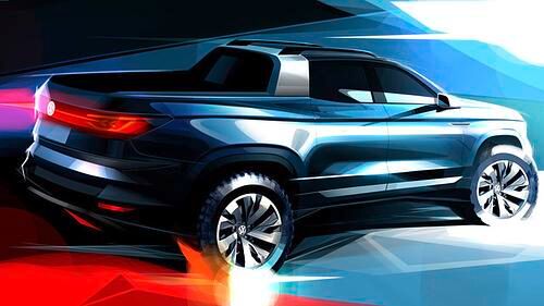 VW zeigt kleinen Pick-up - Tiguan-Pritschenwagen für Südamerika