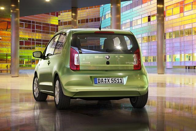 Das Design des Citigo bietet nicht ganz soviel Raffinesse wie das VW-Pendant Up