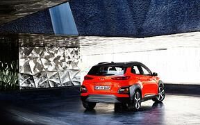 Hyundai Kona - Top-Benziner auch mit Vorderradantrieb Hyundai Kona - Top-Benziner auch mit Vorderradantrieb