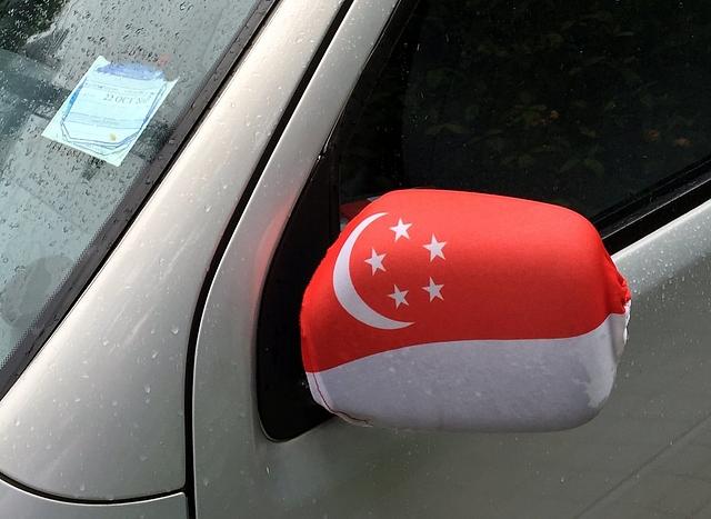 Auf den Straßen von Singapur
