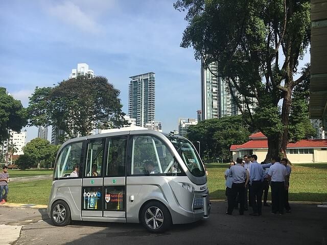 Navya Shuttlebus Elektrisch