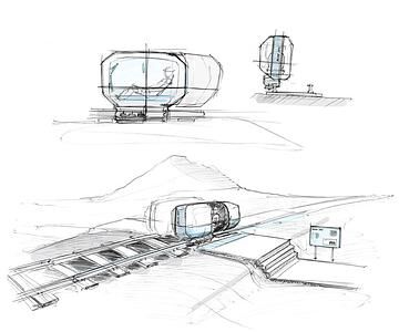 Deutscher Mobilitätspreis - Paternoster-Monorail statt Bahn und Auto