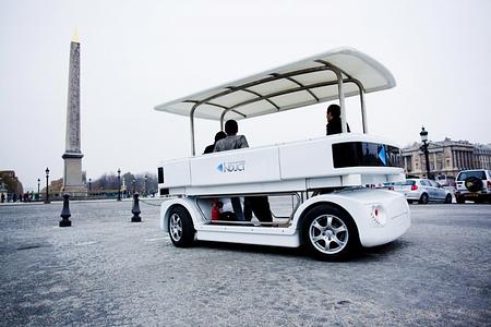 Mobilitätskonzept für die City - Der Shuttle fährt selbst