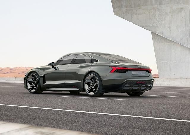 Audi E-Tron GT - scharfes Design