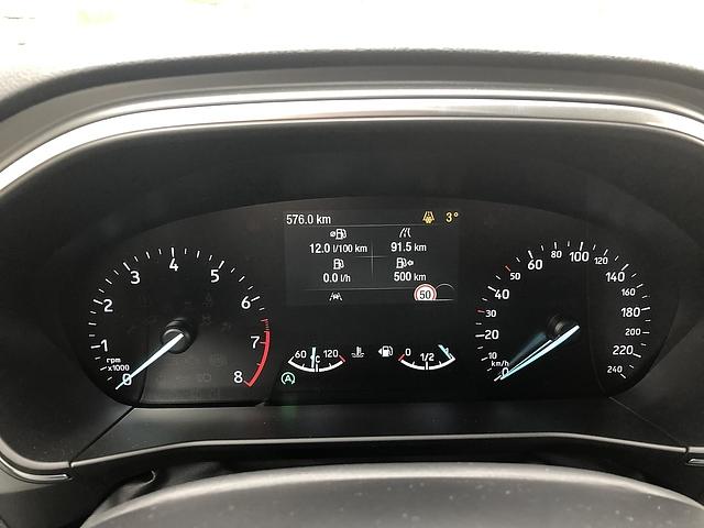 Ford Focus 1.0 Ecoboost - blasse Instrumente