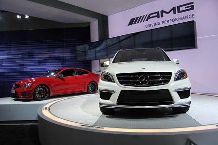 Los Angeles Auto Show 2011: Mercedes ML 63 AMG