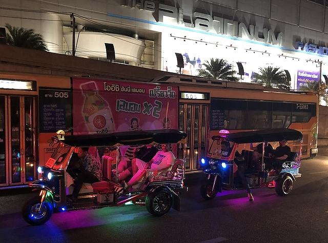 Auf den Straßen von Bangkok 2018