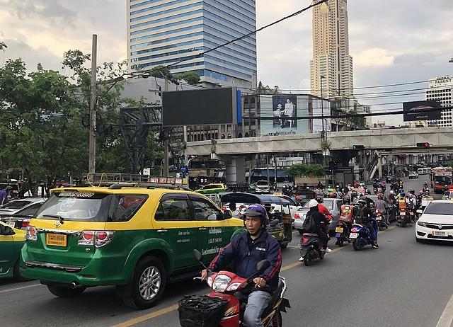 Auf den Straßen von Bangkok 2018