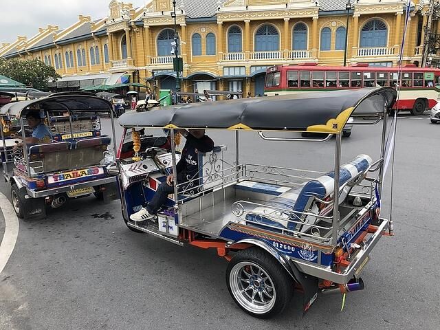 Auf den Straßen von Bangkok 2018