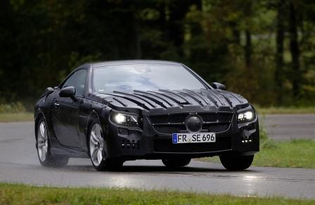 Erprobung Mercedes SL - Sternensinger Erprobung Mercedes SL - Sternensinger