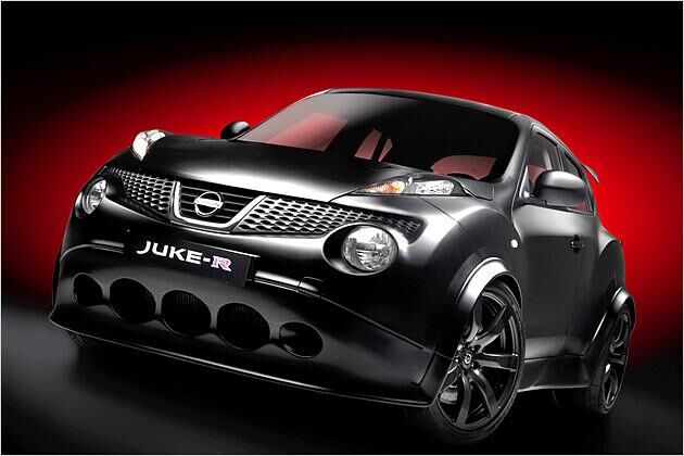 Völlig verrückt? Der Nissan Juke-R, eine Kreuzung aus Juke und GT-R