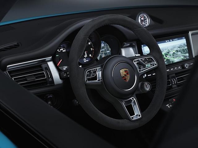 Als Option gibt es für den Porsche Macan das GT-Lenkrad aus dem 911