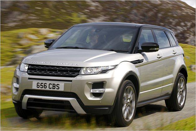 Der Range Rover Evoque, hier in der fünftürigen Version