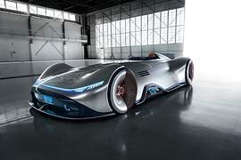 Mercedes Vision EQ Silver Arrow  - Pfeil Richtung Zukunft