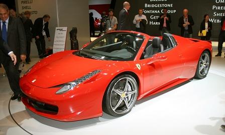 IAA 2011: Ferrari 458 Spider