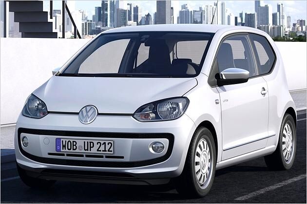 Eines der Messe-Highlights dürfte sicherlich der VW Up! sein