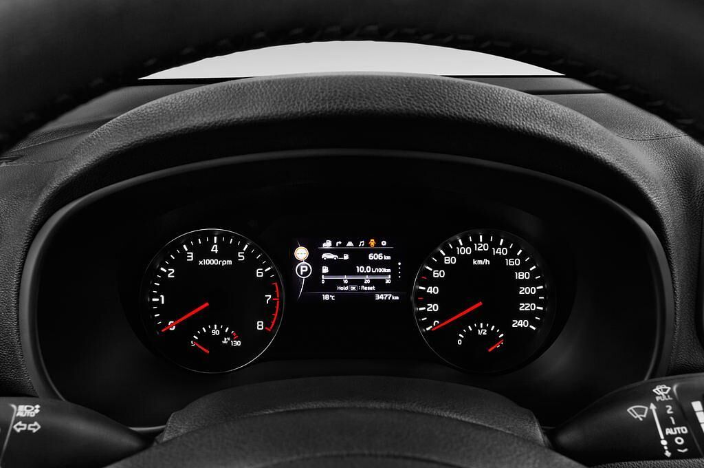 Kia Sportage (Baujahr 2016) GT Line 5 Türen Tacho und Fahrerinstrumente