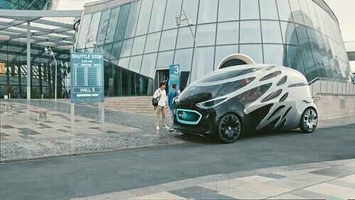 Mercedes Vision Urbanetic - Personen oder Paletten