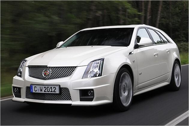 Sieht aus wie ein normaler Kombi - ist aber ein Sportwagen: Der Cadillac CTS-V Station Wagon