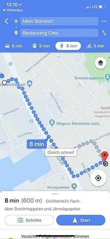 Nicht immer befinden sich die Ladesäulen in unmittelbarer Nähe des Ziels
