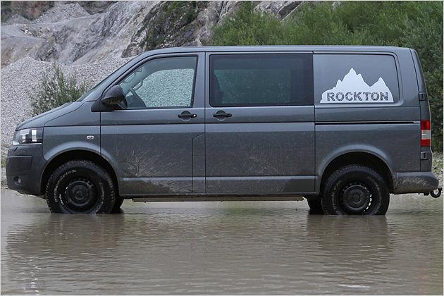 Die Bodenfreiheit des Rockton Expedition beträgt fast 30 Zentimeter