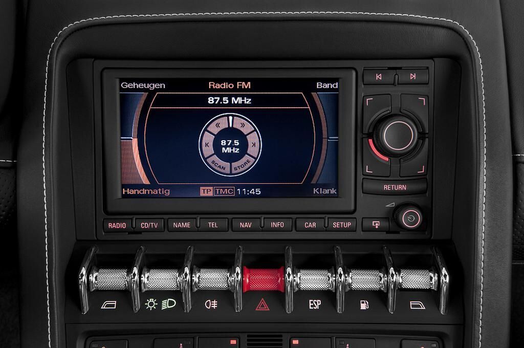 Lamborghini Gallardo (Baujahr 2011) LP560 2 Türen Radio und Infotainmentsystem