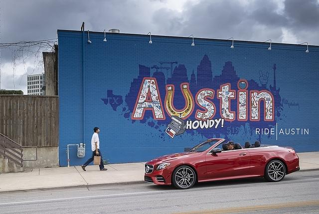 Mercedes AMG E53 4matic Cabrio - unterwegs in Texas