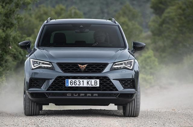 Typisch zackiger Seat-Stil: Cupra Ateca