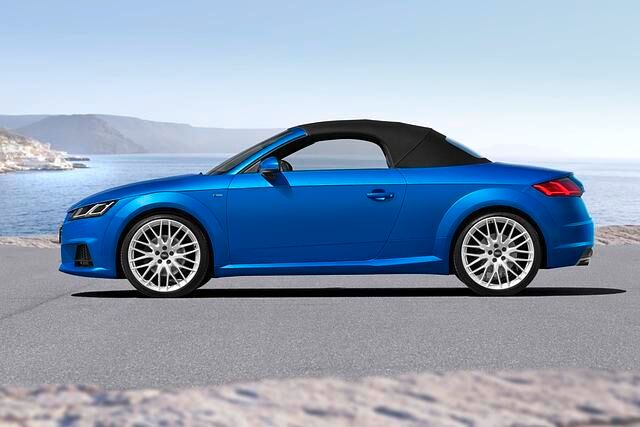 Das Stoffdach des TT Roadster funktioniert vollelektrisch