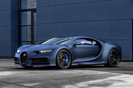Editionsmodell des Bugatti Chiron Sport - In den Farben der Nation