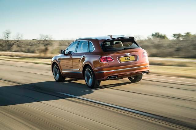 Der Bentayga Speed erreicht mehr als 300 km/h