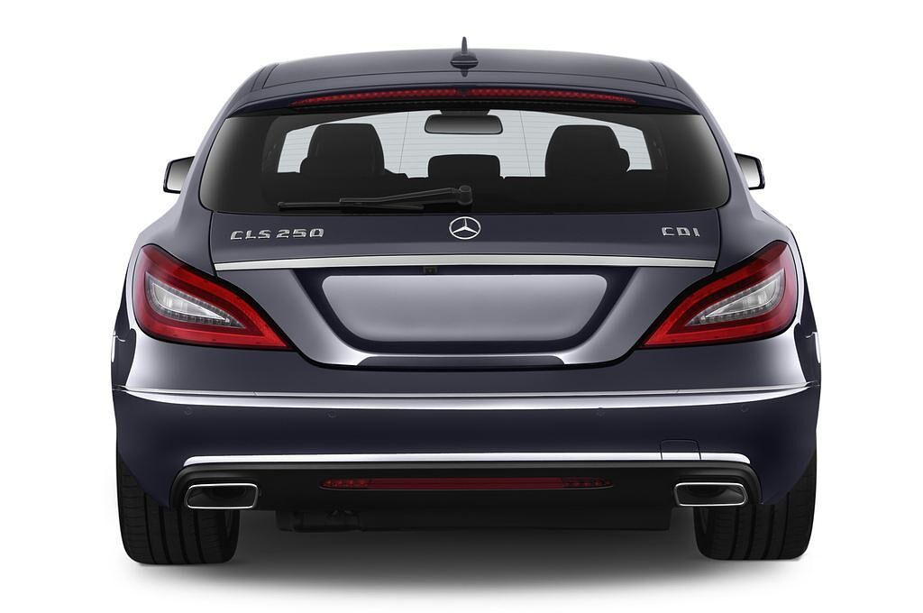 Mercedes CLS (Baujahr 2013) - 5 Türen Heckansicht