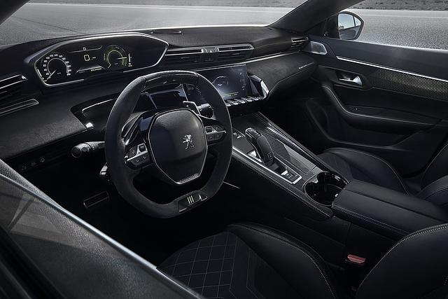 Der Innneraum des Concept 508 Peugeot Sport Engineered Neo-Performance