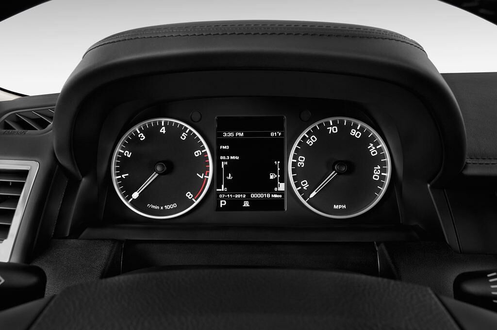 Land Rover Range Rover Sport (Baujahr 2013) HSE 5 Türen Tacho und Fahrerinstrumente