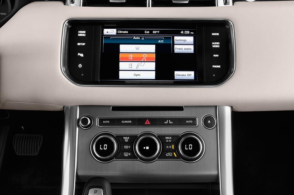 Land Rover Range Rover Sport (Baujahr 2014) HSE 5 Türen Temperatur und Klimaanlage