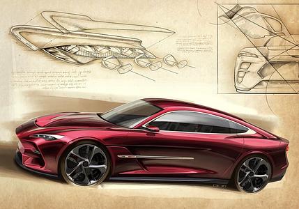 Italdesign-Studie - Elektro-GT für Genf