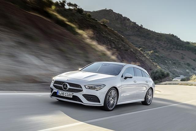Mercedes CLA Shooting Brake - das Gesicht vom größeren CLS