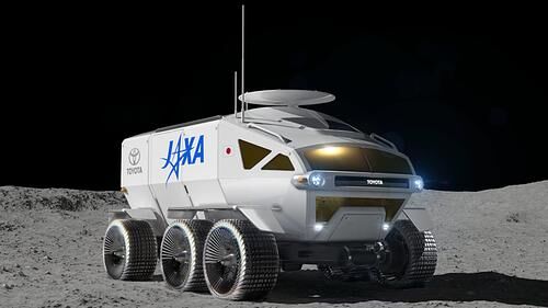 Mondauto von Toyota - Langstrecken-Stromer für Astronauten