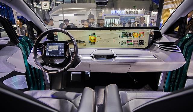 Große Displays, wie hier bei Byton, demonstrieren in China technologische Überlegenheit