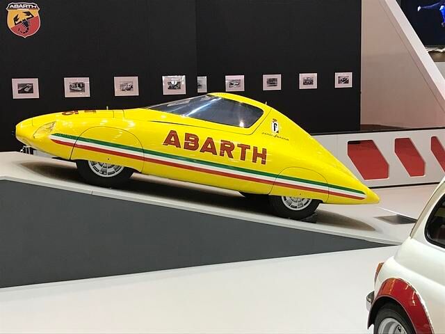 Weltrekordauto Abarth 500 Record Monoposto von Pininfarina 1957