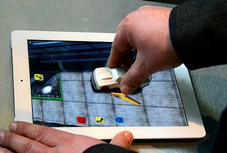 Spielwarenmesse Nürnberg: Spielzeugautos für Tablet PCs