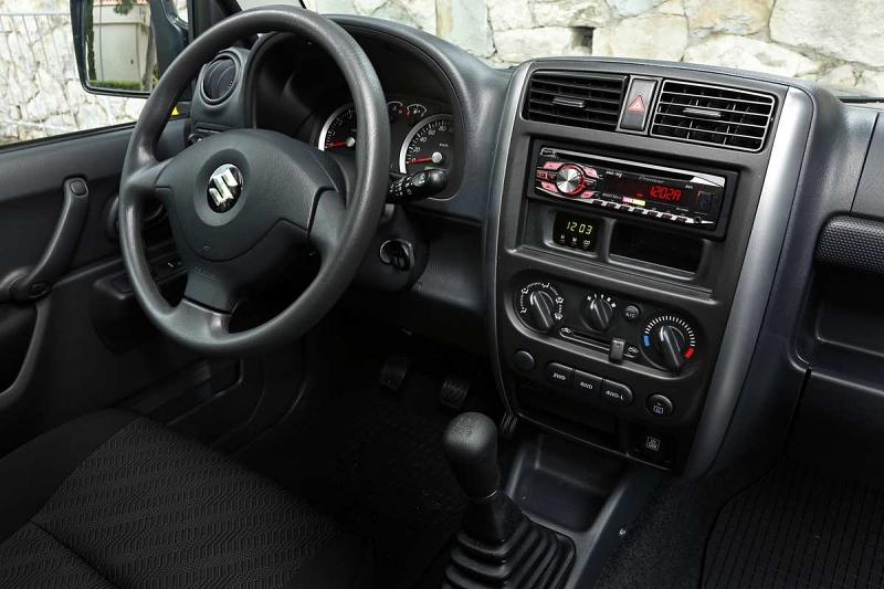 Der Suzuki Jimny steht mit manuellem und automatischen Getriebe zur Wahl.