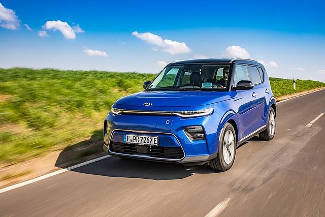 Nach 7,9 Sekunden erreicht der Kia e-Soul 100 km/h