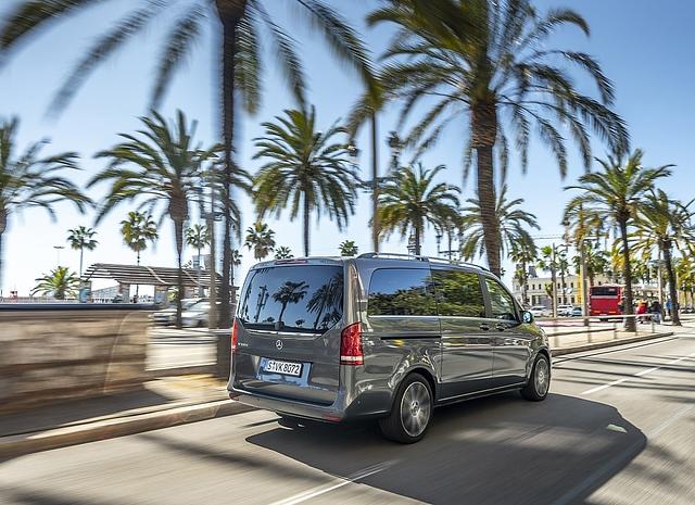Mercedes V 300d - optisch kaum als neues Modell zu erkennen