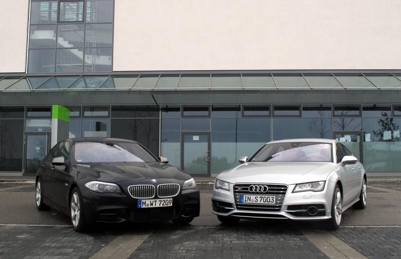 BMW M 550d - Audi S7