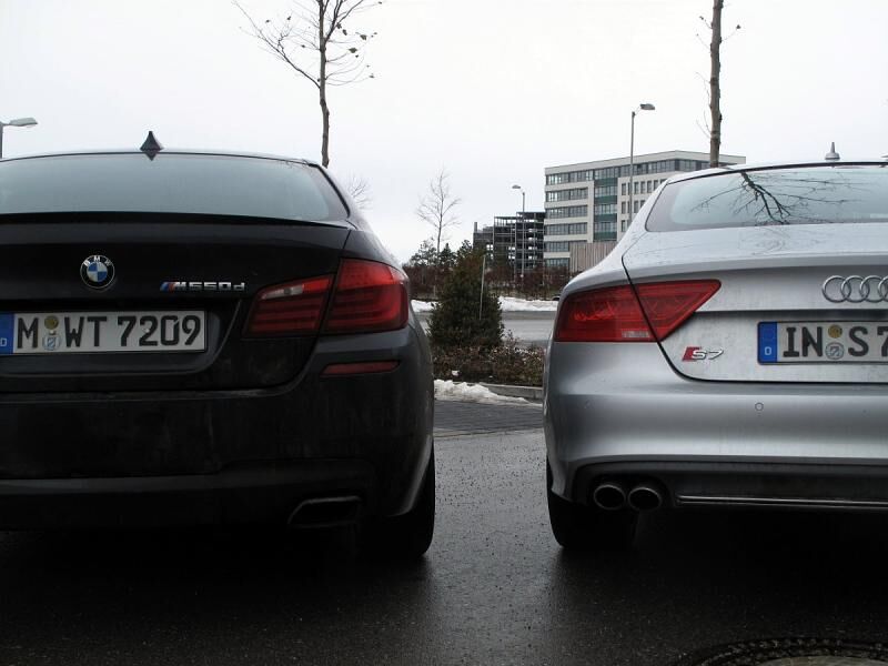 BMW M 550d - Audi S7